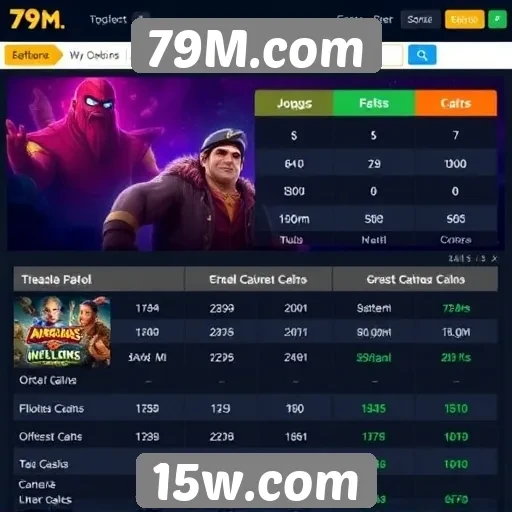 Comparativo entre 79M.com e outros sites de jogos